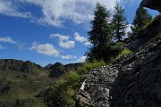 Periplo dei Monti Ponteranica (2380 m), Valletto (2371 m), Monte di Sopra (2369 m) da Ca’ San Marco il 4 settembre 2018- FOTOGALLERY